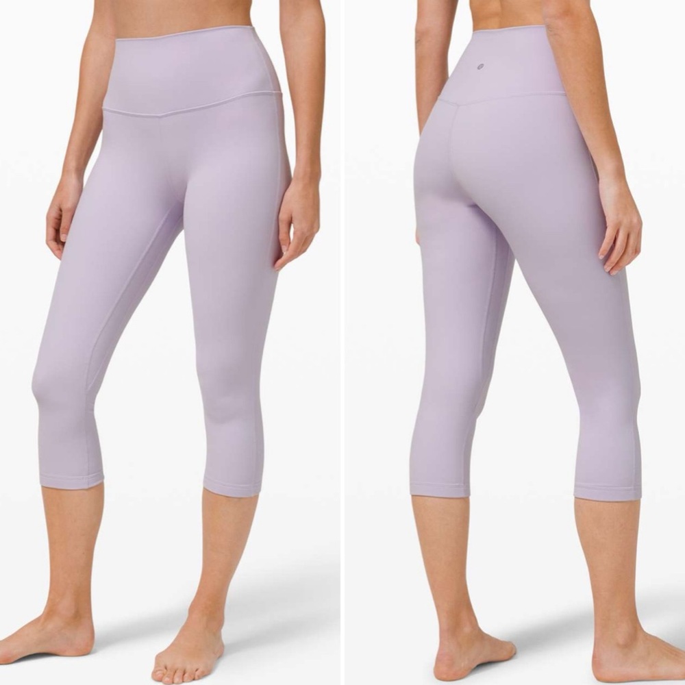 Lululemon Align Crop 21" Lavender Dew | sz 10